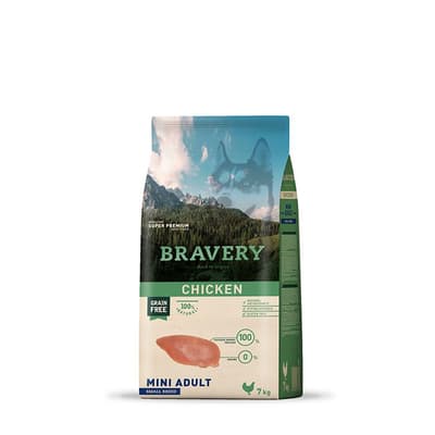 BRAVERY CHICKEN MINI ADULT SMALL BREEDS 7 KG